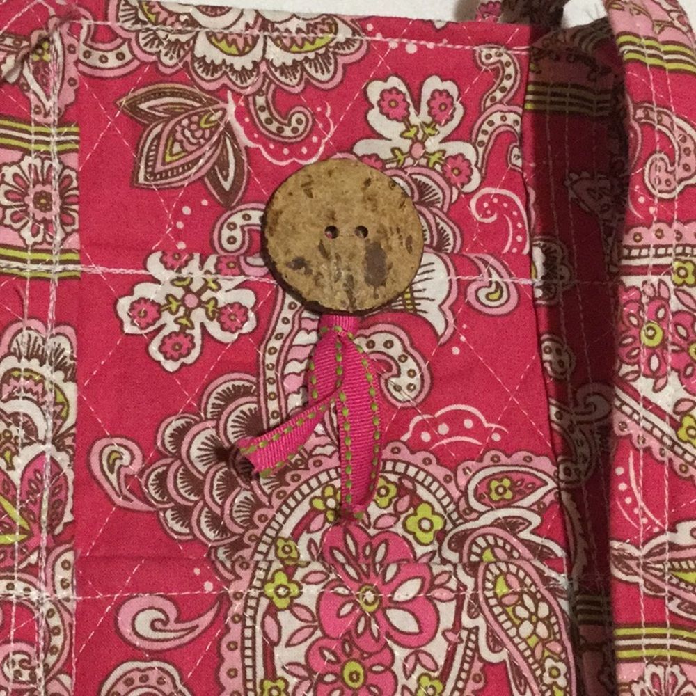 Handmade Cloth Long Strap Purse Zipper Closure - Picture 3 of 4